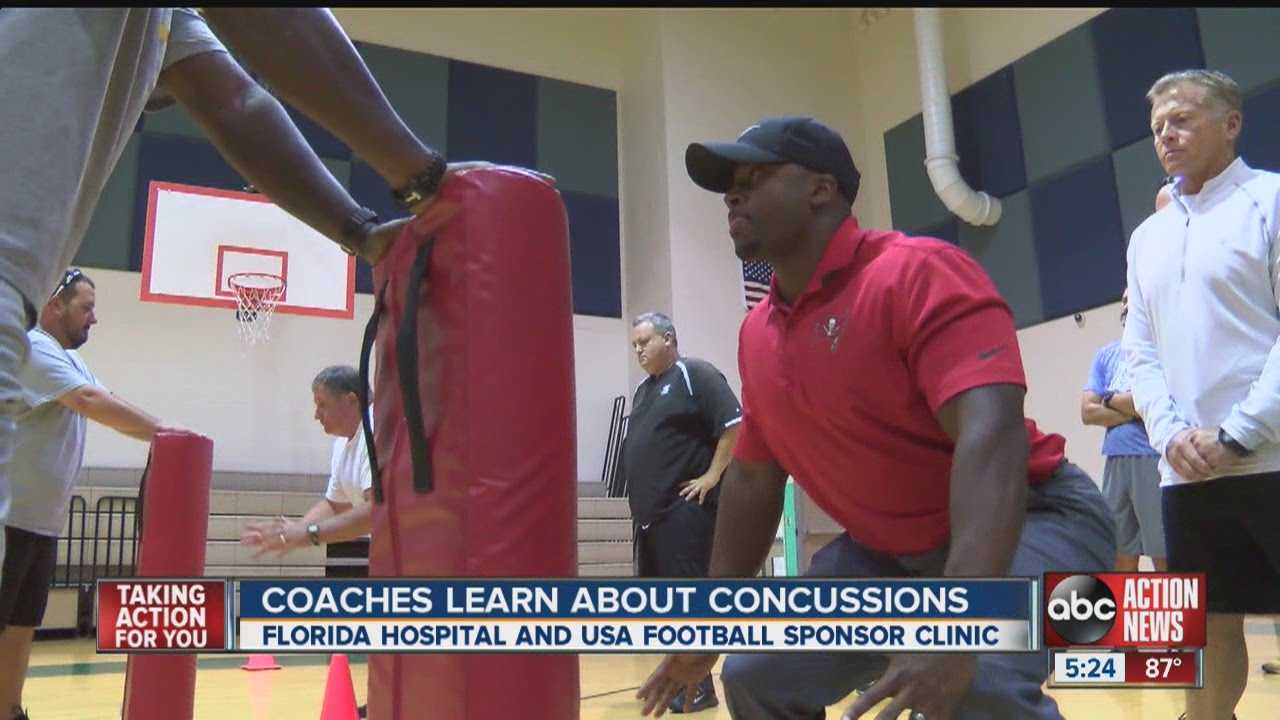 Pasco County coaches tackle concussion training YouTube