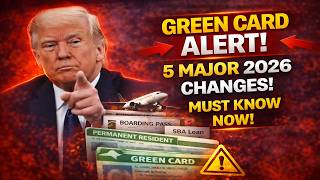 Green Card Holders: 5 Major 2026 Immigration Changes You MUST Know (Travel, SBA Loans &amp; More)