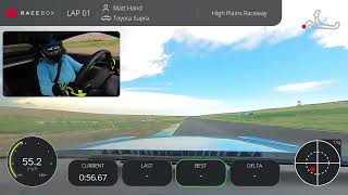 Supra at High Plains Raceway - RMTT 1:59.43