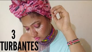 3 formas de ponerse un turbante en menos de 5 minutos | Tutorial paso a paso