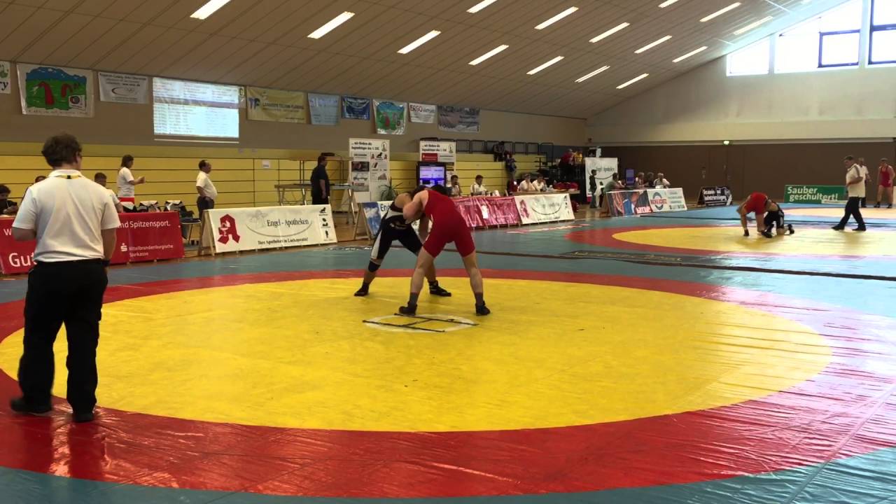 Mitteldeutsche Meisterschaft 2016 in der Fläminghalle in Luckenwalde. Willi Wendel - Freistil Ringen