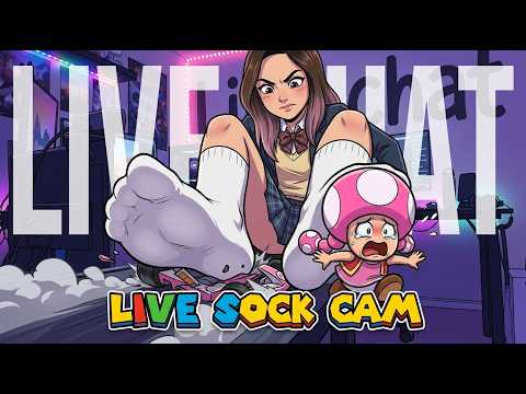 Watch my socks in the background ASMR chat 24 cam