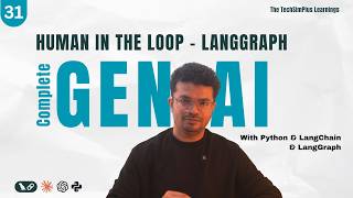 #31 LangGraph Human-in-the-Loop Explained | Add Human Approval to Your AI Agents (2026)