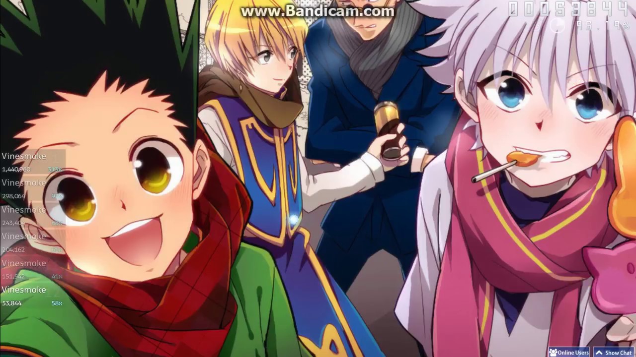 Departure! Hunter x Hunter osu map (hard)