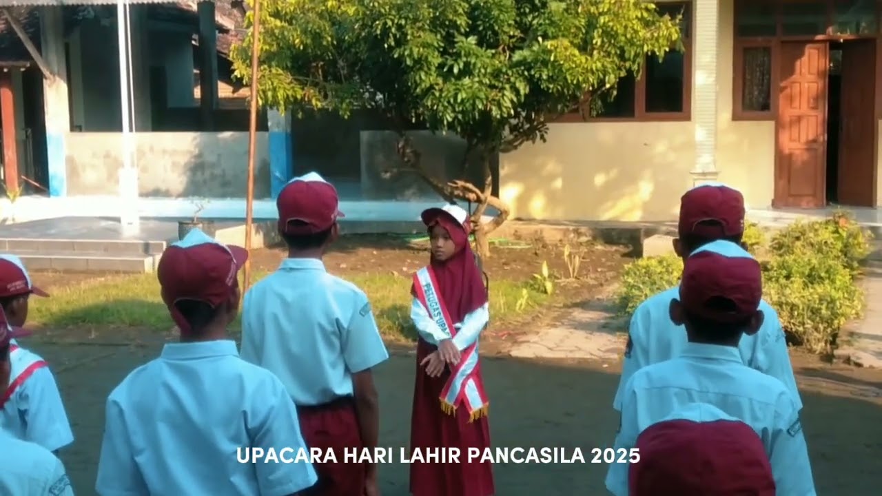 SDN WONOREJO 01 MELAKSANAKAN UPACARA HARI LAHIR PANCASILA