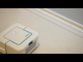 アイロボット『ブラーバ ジェット 240』ランドリースペースのほこり汚れ掃除