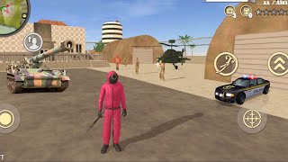 Squid Worker Rope Hero Vegas Strange Gangster (Squid Worker in Army Base) - Android Gameplay HD screenshot 5