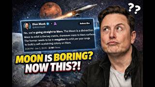 Elon Musk’s Wild Moon Catapult & AI Satellite Factory – Why He Abandoned ‘Mars First’
