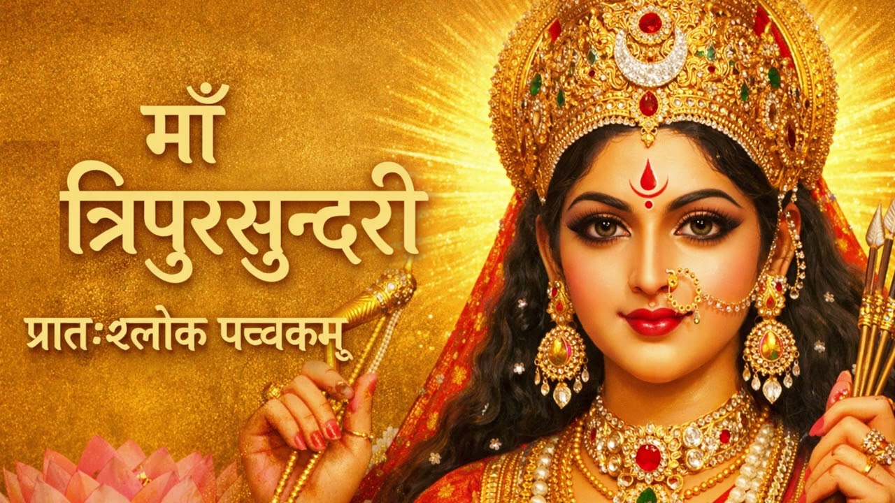 Powerful Maa Tripura Sundari Panchakam  🕉️ सम्पूर्ण पंचकम | श्री विद्या साधना #maatripurasundari
