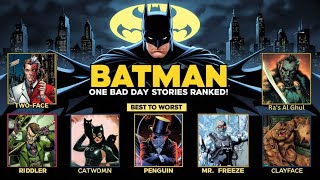 Every Batman: One Bad Day Story Ranked – From Worst to Best