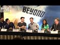 Star Trek Beyond complete press conference with cast, writers and producers