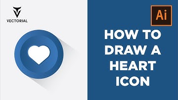 How to Draw a heart icon in Adobe Illustrator