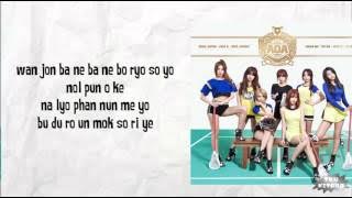 Download lagu AOA - Heart Attack Lyrics (easy lyrics)