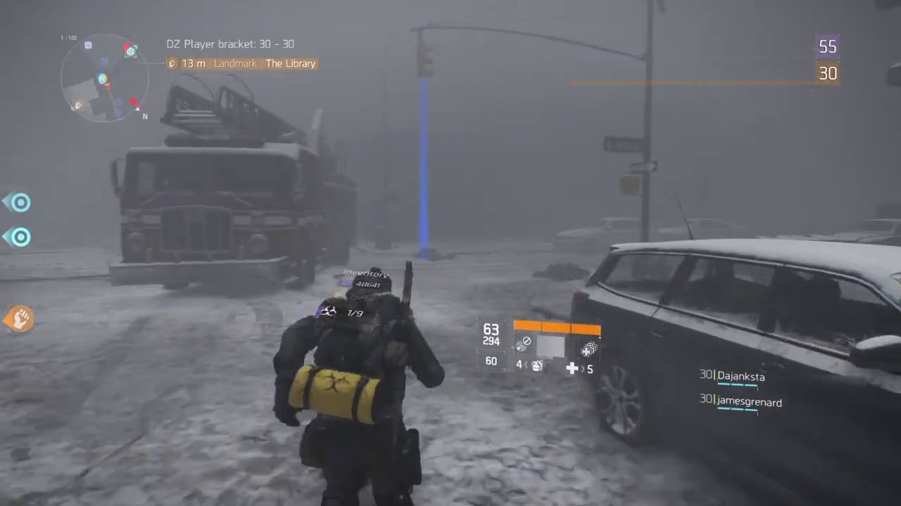 Old School The Division 1 Dark Zone play.