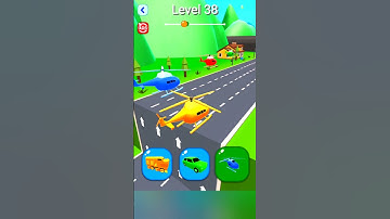 Shape-Shifting 🚗🚁🛥️ | New Hyper Casual Game 🔥| #shorts #short #shapeshifting  #gameplay #shortsfeed