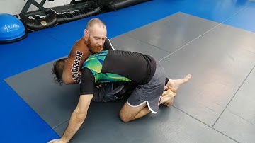 Half Guard Guilotine & Kimura Counter (late counter)