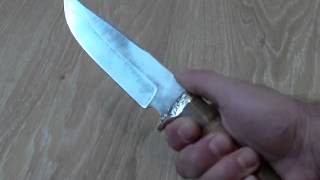 Цезарь дамасский охотничий нож  www.knife-klinok.ru(www.knife-klinok.ru., 2013-10-01T10:56:35.000Z)