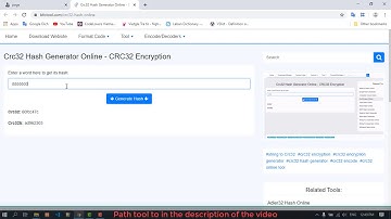 Crc32 Hash Generator Online  - CRC32 Encryption