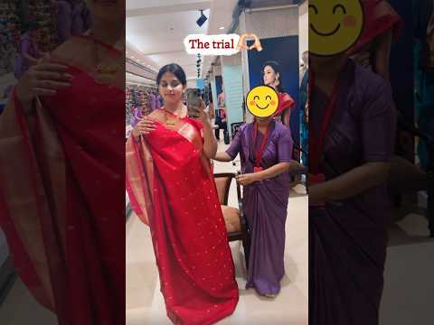 Wait for the final drape 😌   #EthnicFashion #FashionTransition #SareeStyle #Indian #trendingno1