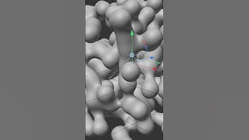 TUTORIAL - Colorful organic shapes with C4D and Redshift! 🎨 #cgi #cinema4d #3dart #creativeminds