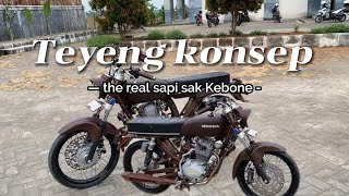 Review CB KARAT KELAS NERAKA | CB TEYENG | full hand Made