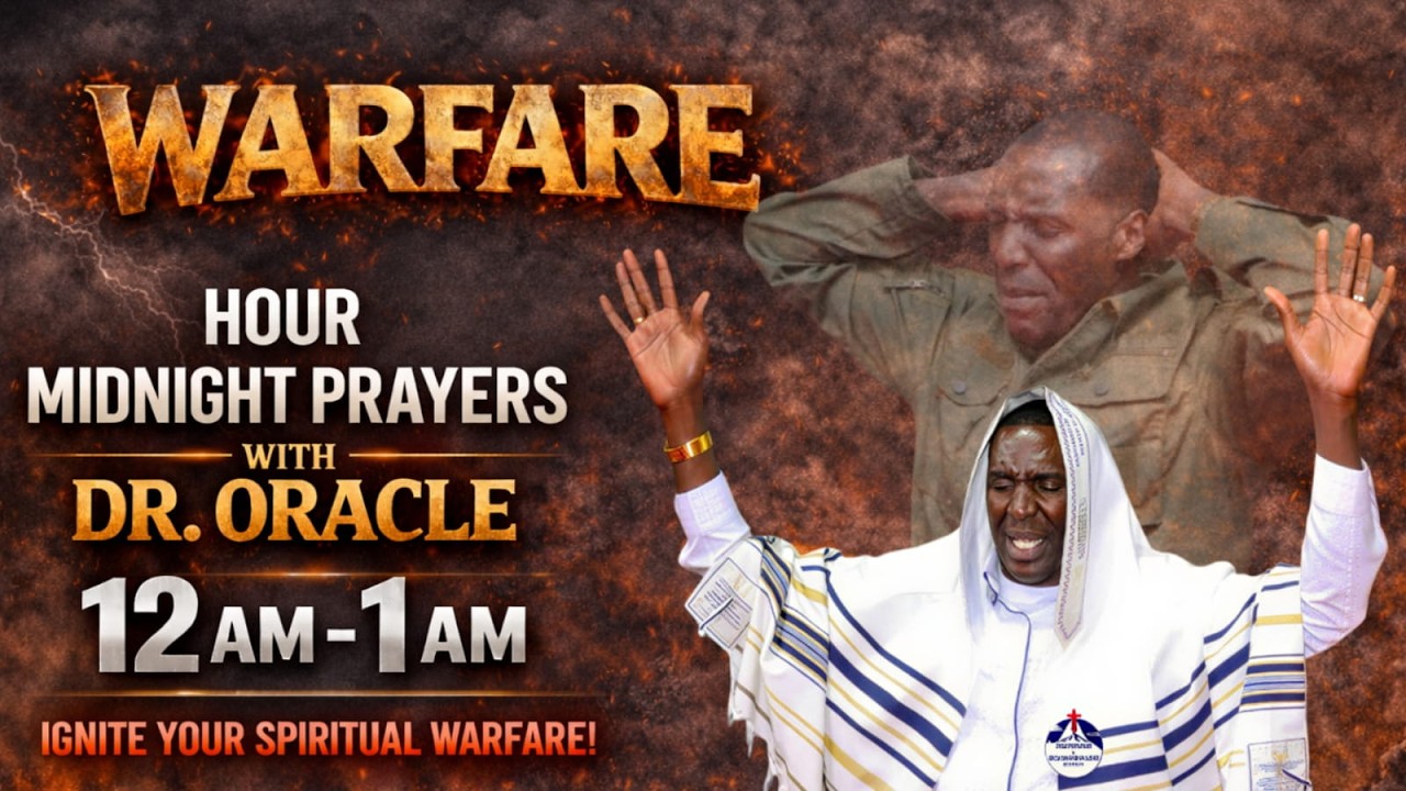 WARFARE HOUR || MIDNIGHT PRAYERS || DR. ORACLE