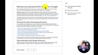 How to Remove Personal Information from Google: 10 Steps, Links, and Introduction - Ep. 305