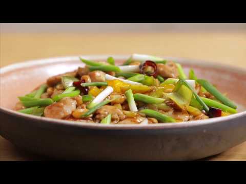 Курица Гунбао. Китайская кухня.