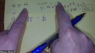 Basic Differentiation Properties Math 1325