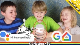 Google Home Overview, better than Amazon Echo (Alexa)? For your Smart Home? [KM+Reviews S01E03](, 2017-04-14T15:01:57.000Z)