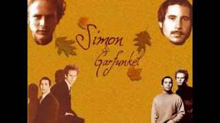 Simon & Garfunkel I am a Rock (lyrics)