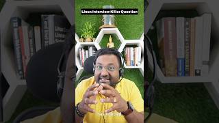 Linux interview killer question #linux #shorts #abhrosh