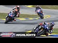 MotoAmerica HONOS Superbike Race 2 Highlights at Road Atlanta 2021