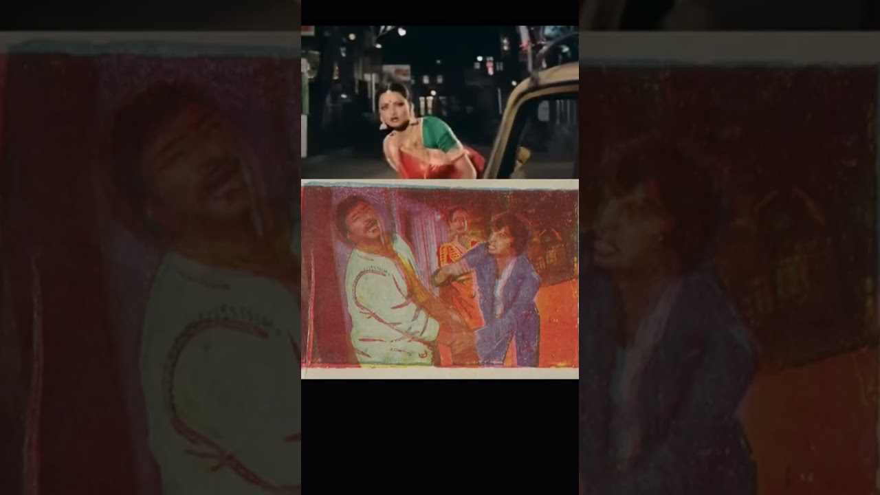 Film~Muqaddar ka sikandar (1978)  Amitabh bachchan and Amjad khan fight scene 