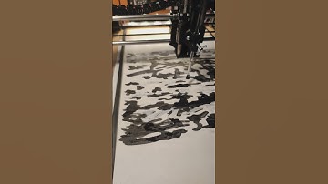 painting with a machine #generativeart #penplotter #algorithmicart