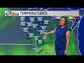 13 First Alert Weather @ Four: Showers to taper off today, leading to a beautiful start to the fi...