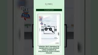 Vision test products Handheld Polarized Lens Handheld Polarized Eyeglasses PF/CPF