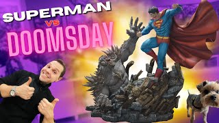 Superman Vs Doomsday by Prime 1 Studios statue review and unboxing