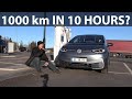 VW ID3 82 kWh 1000 km challenge