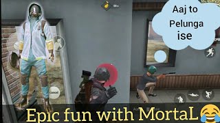 MortaL Trolling noobs || PUBG MOBILE