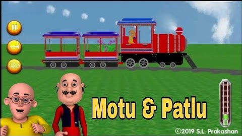 Motu - Patlu Train Simulator || Motu Patlu Train Games 2022