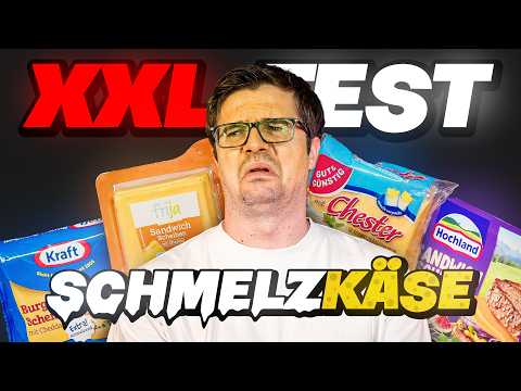 Einer der SCHWIERIGSTEN TESTS JEMALS! 🤢 Scheiblettenkäse XXL Test