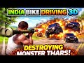 Monster Thars Ko Uda Diya 💥 | India Bike Driving 3D Gameplay