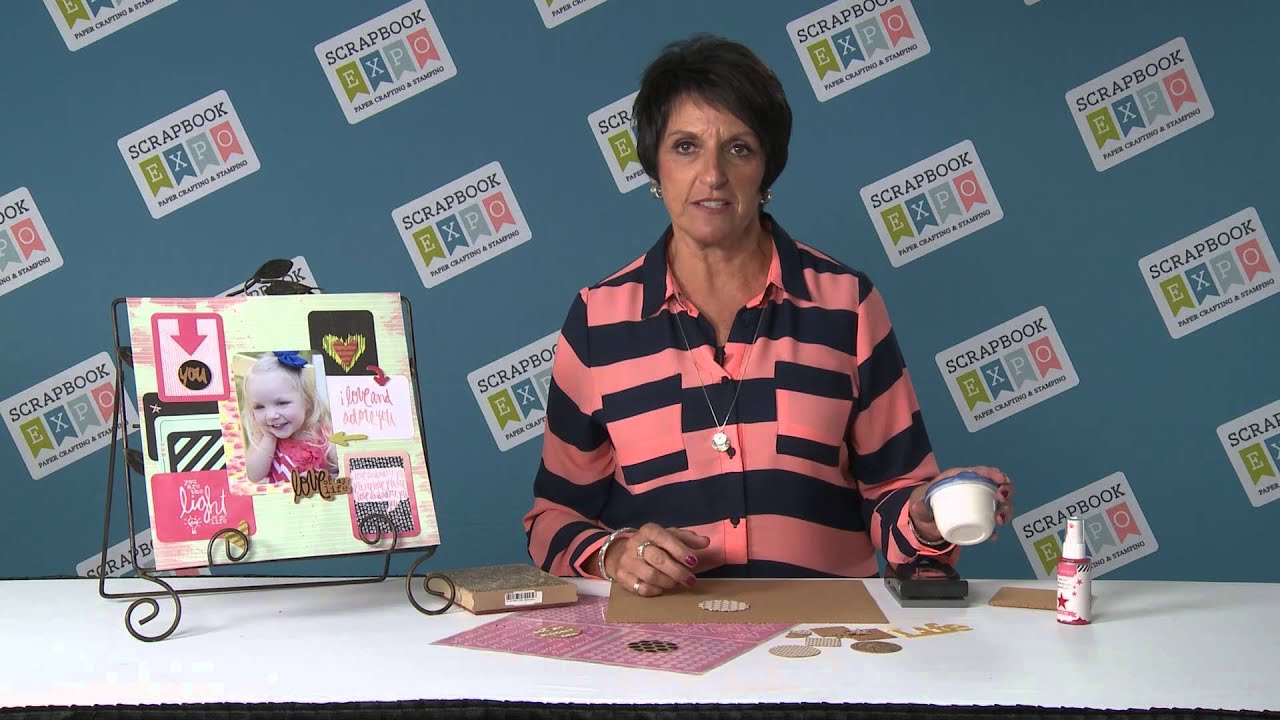 Tip of the Day Creating Custom Cork Embellishments from Scrapbook Expo