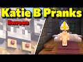 Ewroon Reacts to Katie B's Pranking his Church &amp; Zabka on QSMP 2 Minecraft