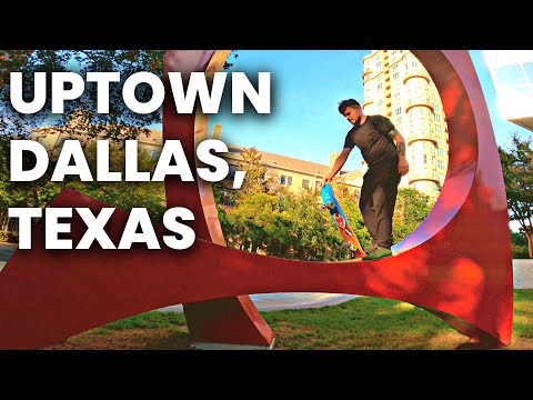 Uptown Dallas Skate Spots (LOCATIONS INCLUDED!)