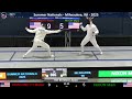 FINAL -Vet 60 Men's Epee (Dragonetti v Nixon )  - Summer Nationals Milwaukee, WI  2025