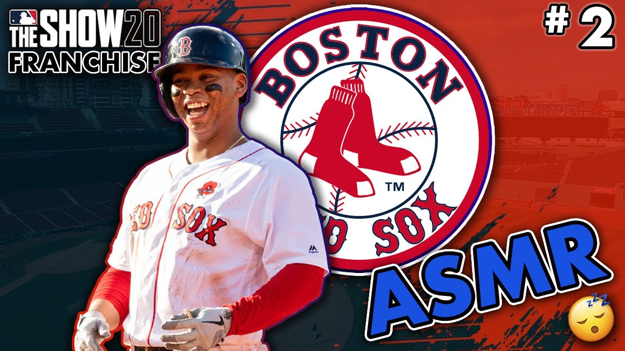 ASMR Gaming | MLB The Show 20 Red Sox Offseason Rebuild #2 (Whispering + Controller Sounds)