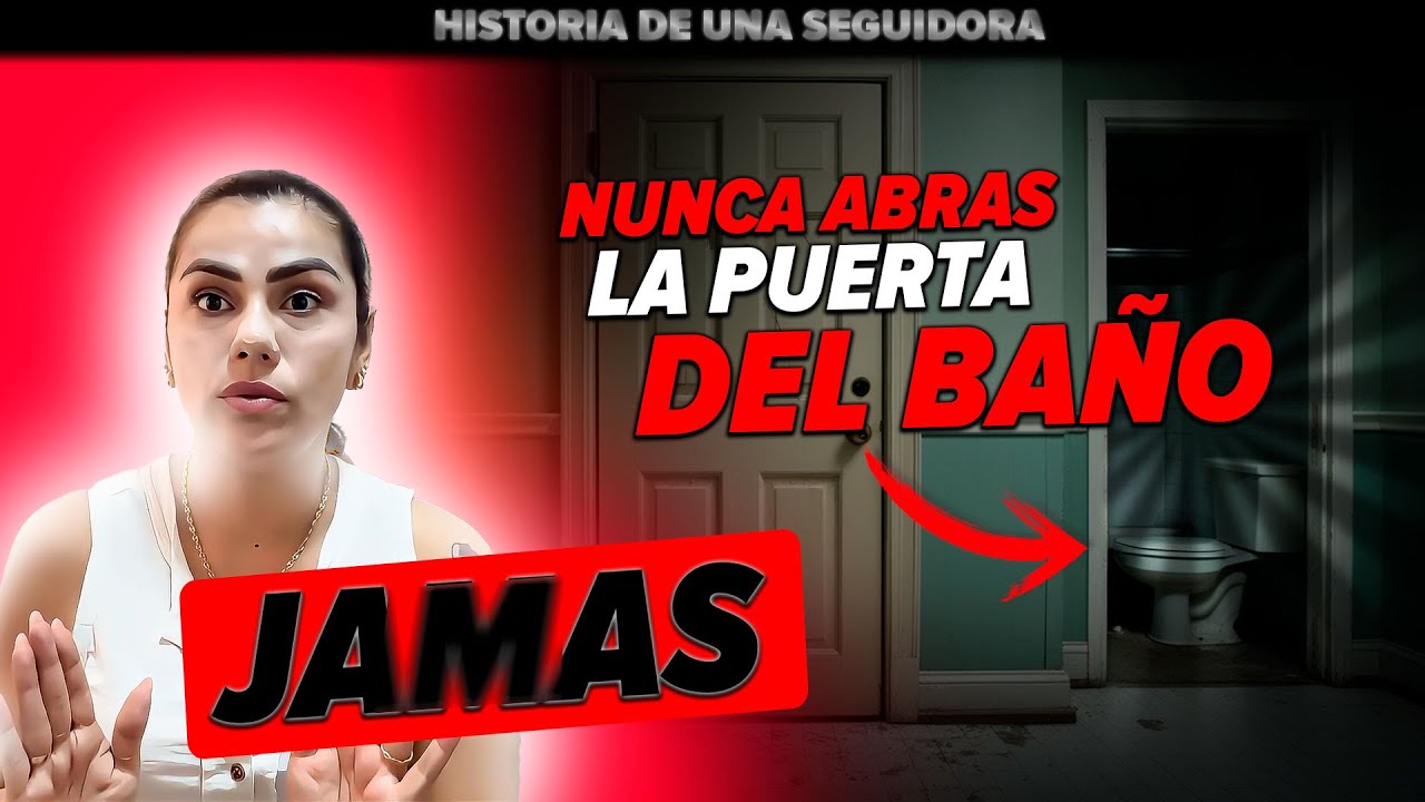 NUNCA DEBI ABRIR LA PUERTA DEL BAÑO  | Historia de una seguidora |
