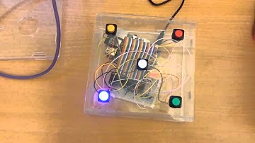 Prototype Raspberry Pi Reaction Speed Game Mini
